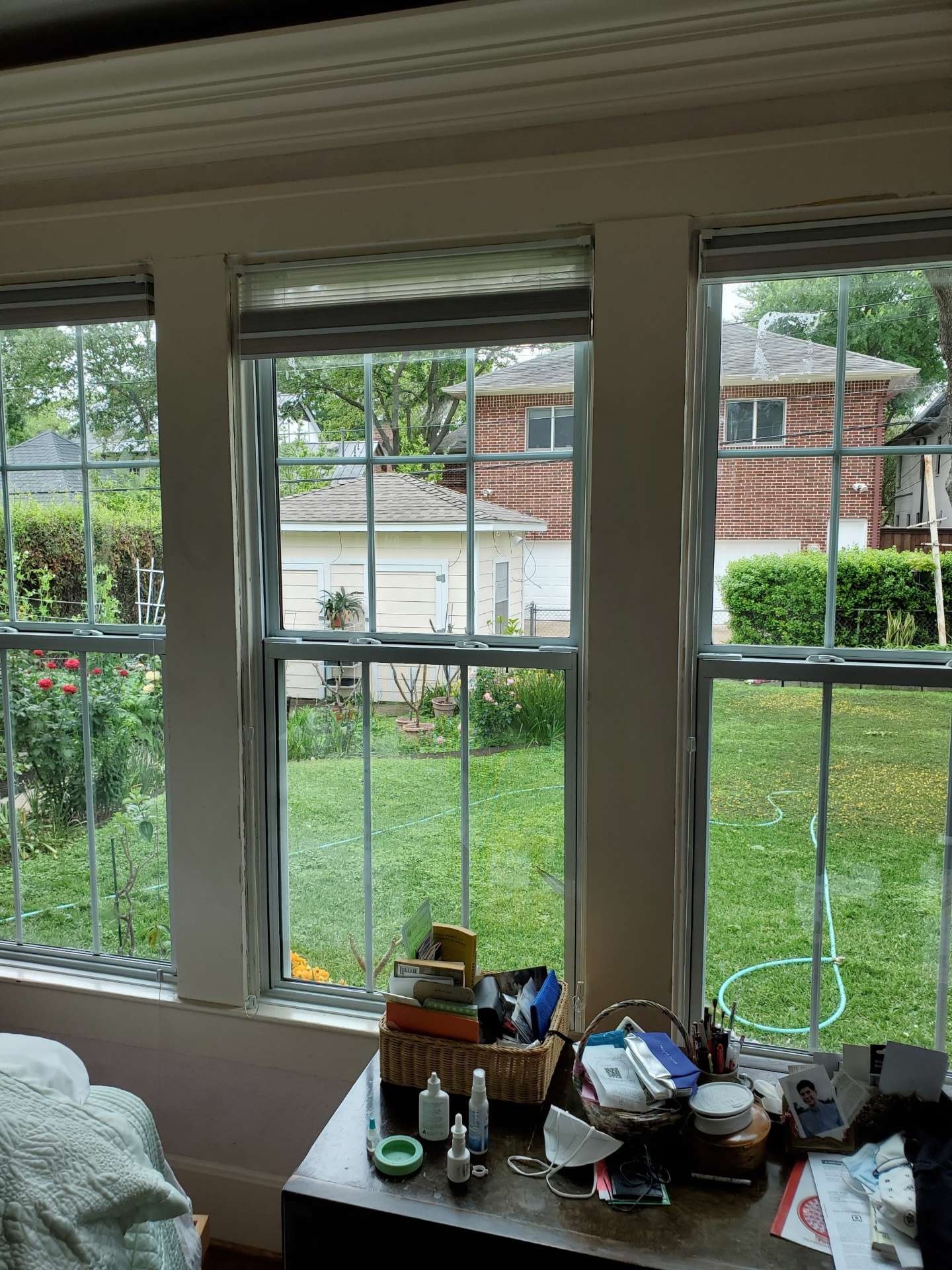 Triple Panel Aluminum Window